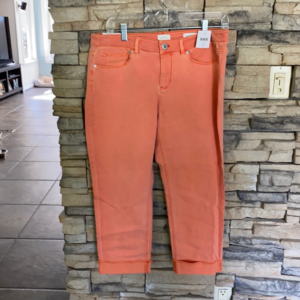 J jill cropped jeans